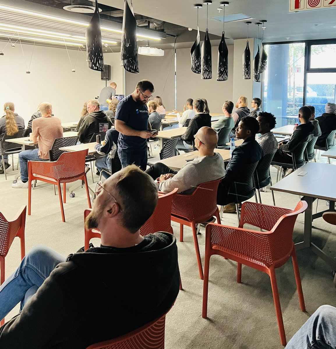 x_ulla's tweet photo. It is time for #SenseCon!!
Our teams at @orangecyberdef , @sensepost and SCRT based all over the world are getting ready to learn, connect and hack away for the next three days.
#hacking #learning #TeamBuilding #hackers https://t.co/pTcsrICt3T