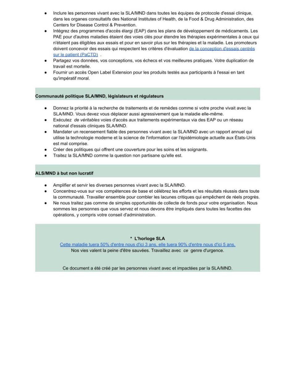 Nous vous partageons aujourd'hui le principe Morris (en français) <a href="/sandymorris333/">Sandy Morris</a> comparerait la lutte contre la SLA à un tailleur de pierre qui s'efforce de briser un énorme rocher. Il faut de nombreux coups de marteau, mais le rocher finira par se briser Aidez-nous à le casser!