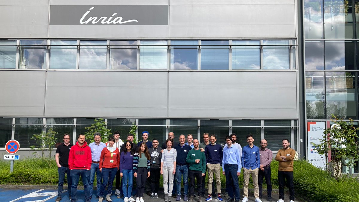 NepheleProject's tweet photo. 📢2nd Plenary Meeting at @Inria_Lille premises!
2 intense days with very productive sessions on the progress and next actions for all the active WPs. Lot of time for the #VirtualObject Stack Development, the synergetic meta-orchestration network development and our 4 use cases. https://t.co/fC6qwtuFig