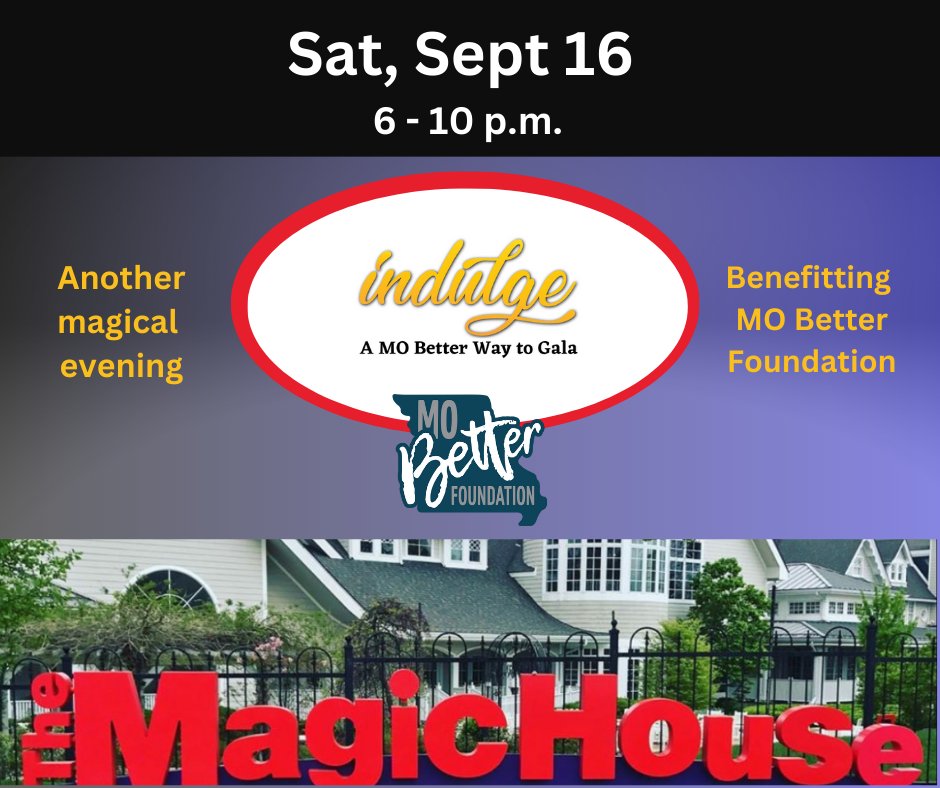 Have YOU gotten your tickets yet???? Don't miss out. Tix available at MOBetterGala23.givesmart.com