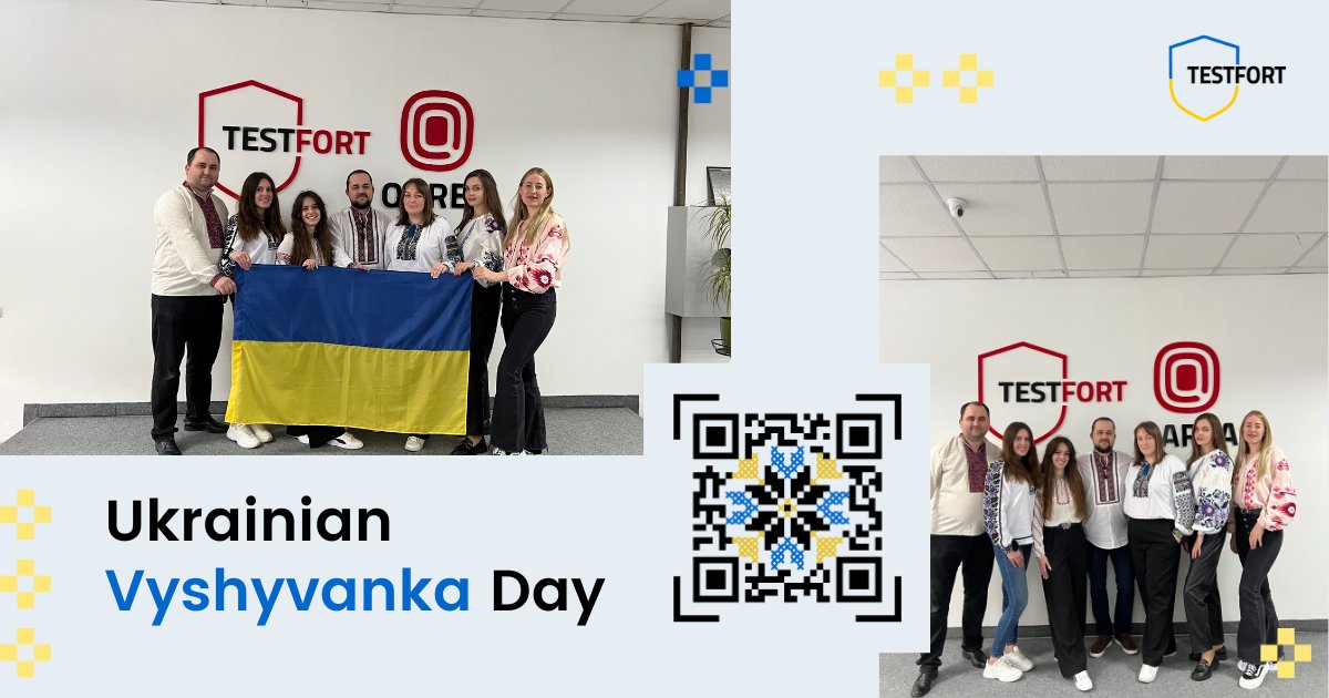 Testfort_inc's tweet photo. Here in TestFort, we are always excited about #VyshyvankaDay and another chance to honor our culture. Here are the members of our Lviv office celebrating this special day together.

🔸 #ITCompany #ITServices #dedicatedteam #ClutchLeader 🔸 https://t.co/1nJ0xArLdZ