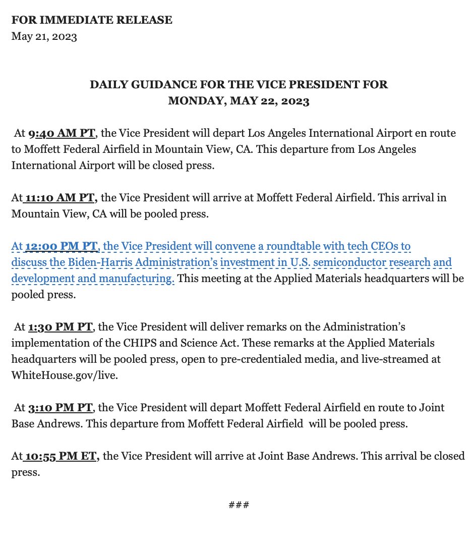 Sam Lisker on Twitter "Today in Washington... • POTUS meets with