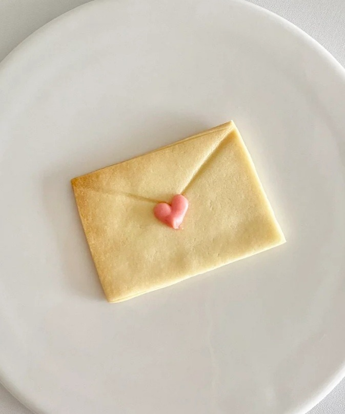 💌 love envelope cookies