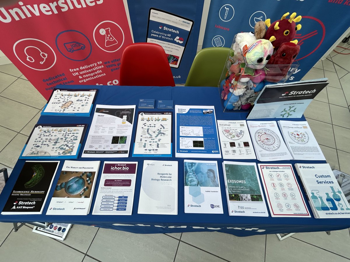 Stratech_UK's tweet photo. Today @AnilStratech @ChandniStratech is at @DCVS_UoM Division of #Cardiovascular Sciences Postgraduate Showcase, enter our competitions #winanipad #guesstheballs @GIANTmicrobes
Find out how we can help with your #research
#manchester @OfficialUoM #plantatree #CardioTwitter https://t.co/vExoYmeWJT