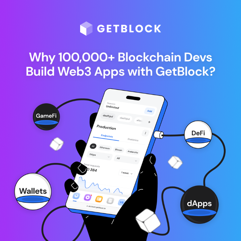 getblockio's tweet photo. Web3 Developers❤GetBlock

Join the community of 100k+ devs building and scaling their blockchain projects with our fast and reliable RPC node infrastructure. 
Unbeatable pricing, private endpoints with 99,99% uptime, expert support 24/7, and more are at your service.