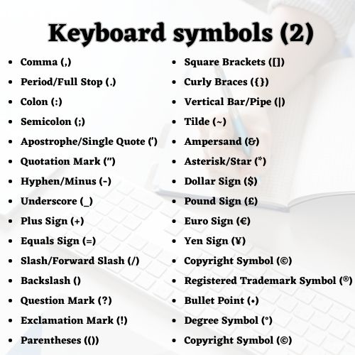 RowdyTech3's tweet image. 🔤 Discover the language of symbols on your keyboard! 🔤

Ever wondered what those keys really mean? Here&apos;s a handy image to help you decode the common keyboard symbols. 💡✨

#KeyboardSymbols #DecodeTheKeys #SymbolLanguage #TechTips