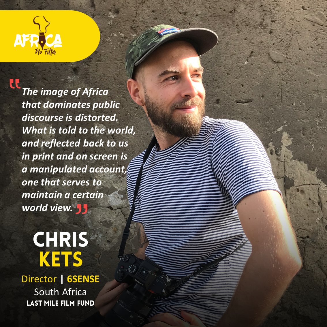 1. 6Sense - Amilcar Patel, Director

6Sense tells the story of a visually-impaired Gqom musician Mxshi Mo and how he ends up producing  some of the freshest Gqom to come out of South Africa through willpower. It’s co-directed by <a href="/ChrisKets/">chris kets</a>.