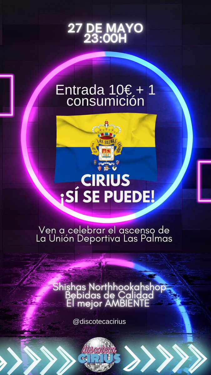 Ciriusdiscoteca's tweet photo. https://t.co/914Ri3bIYR