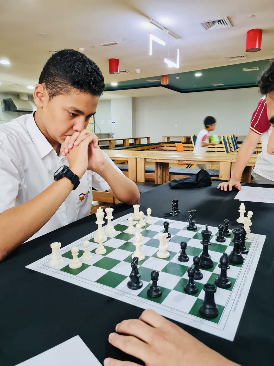NGSDubai's tweet photo. NGS Chess Tournament: Battle of Brilliant Minds Begins! ♟️

بطولة مدرسة نكست جينيريشن للشطرنج: يبدأ تنافس العقول اللامعة! ♟️ https://t.co/fFnehTf2Ro