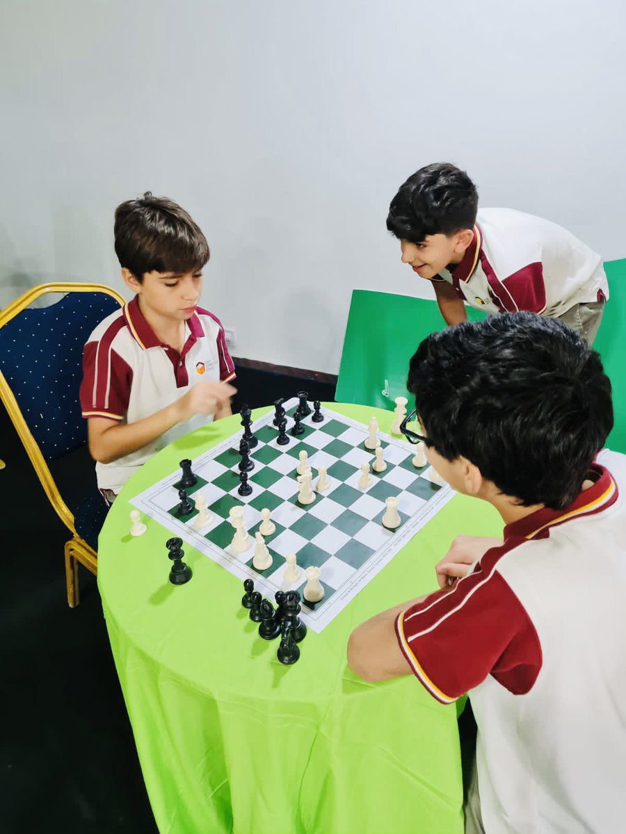 NGSDubai's tweet photo. NGS Chess Tournament: Battle of Brilliant Minds Begins! ♟️

بطولة مدرسة نكست جينيريشن للشطرنج: يبدأ تنافس العقول اللامعة! ♟️ https://t.co/fFnehTf2Ro