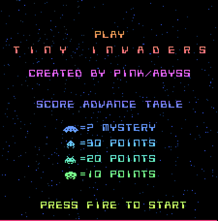 invaders_bot's tweet photo. Tiny Invaders (Amiga, 2020)
#spaceinvaders https://t.co/nhT40sbWUh