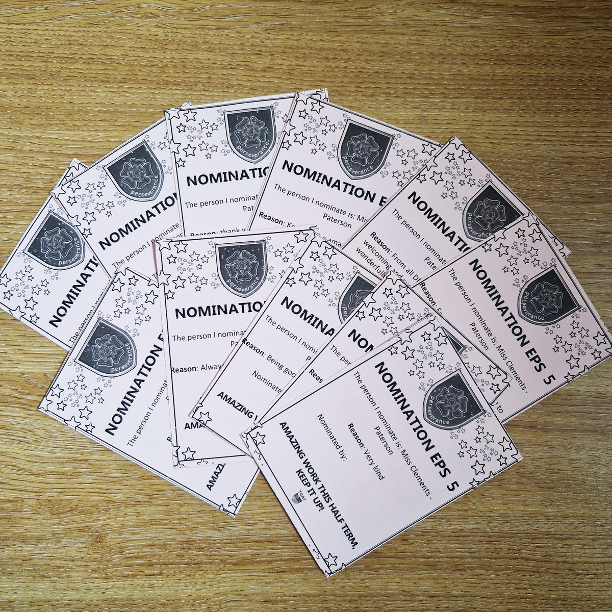 It's that time again ✨️

I am so humbled that my poi enrichment class nominate me for being "kind and making the lessons fun!"🧡

Staff members nominate me with wonderful comments it really lifts me up and makes me feel appreciated 🥰