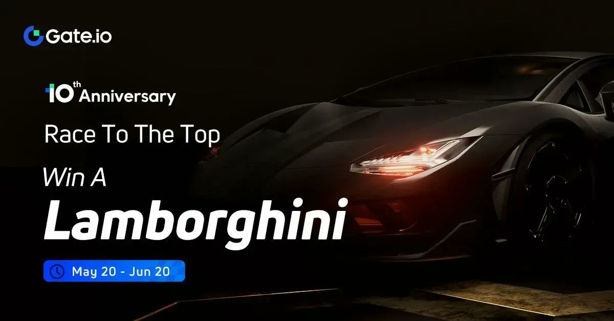 Gate's tweet photo. 🚀 Drive your way to the moon with @GateioFutures Trade Futures at #Gateio and stand a chance to win the ultimate dream ride: a Lamborghini! 🏎️✨

 🗓️Duration: May 20th - June 20th Race your way now to the top! 

🏁Participate here👉https://t.co/i781n18ZLN https://t.co/xSMRDcAuWl