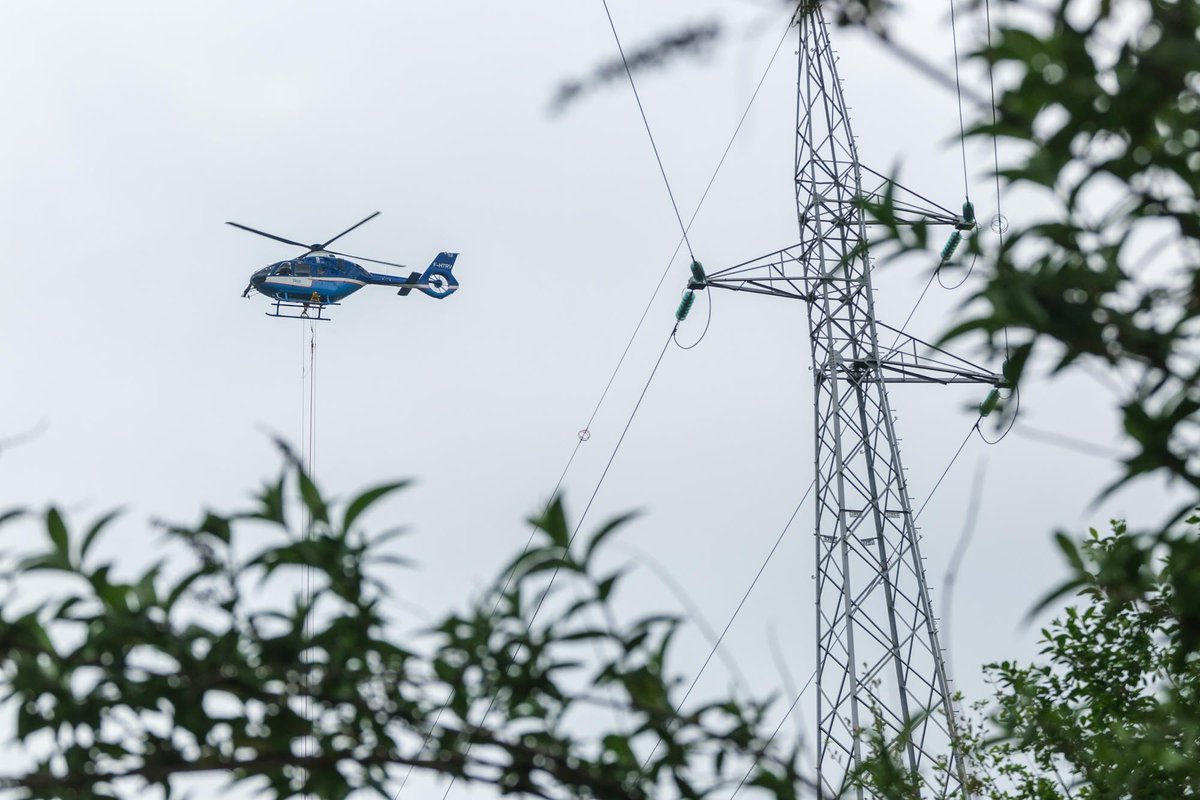 eliacorporate's tweet photo. 🌿Today is the International Day for Biological Diversity! At Elia, we do everything possible to preserve biodiversity 🐸!
🚁 Last week for the first time, a #helicopter has been used to install bird diverters along our high-voltage lines in Ampsin 🦅💪👉 https://t.co/SO82PvO3K5 https://t.co/KN4InLiROX