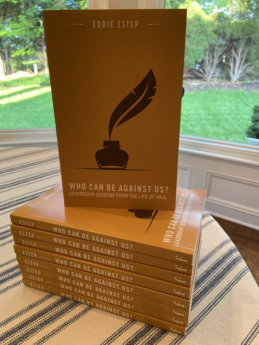 Look what arrived!  So grateful to partner with <a href="/WeAreTheFoundry/">The Foundry Publishing</a> on this series on biblical leaders. #WhoCanBeAgainstUs? #LeadershipLessonsfromtheLifeofPaul