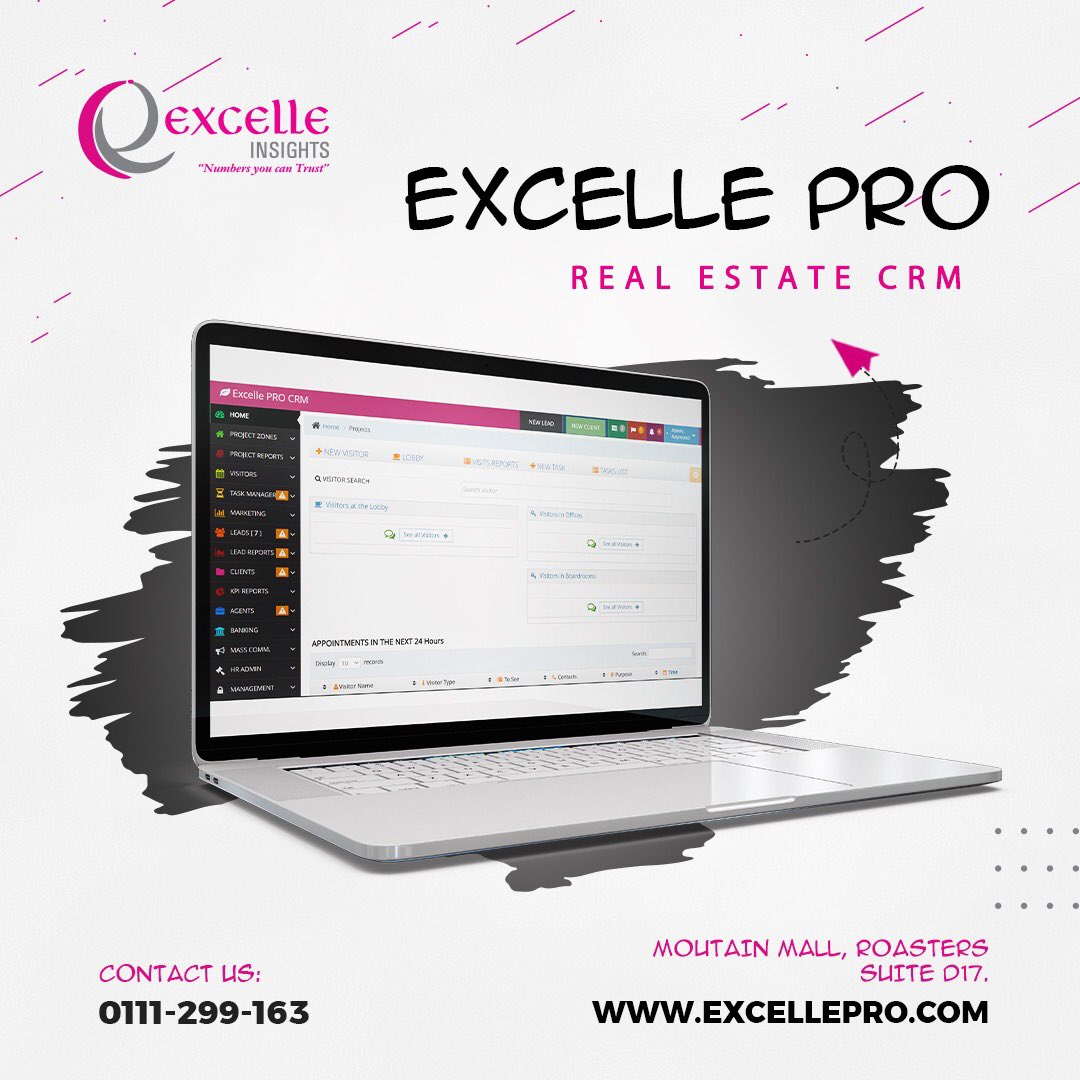 excelleinsights's tweet image. 🔥 Level up your real estate business with Excelle PRO CRM! 💼 From lead management to sales automation, this solution has got you covered. 💯 Join the real estate revolution now! #ExcellePROCRM #RealEstate #BusinessBoost #KissIsDead #Kenya7s #SasaKaziLaunch