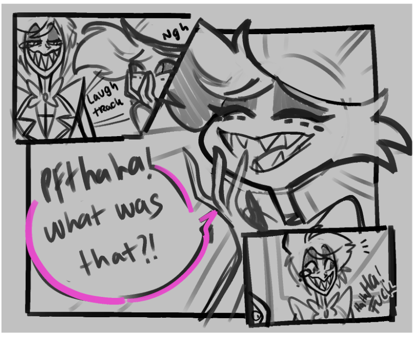 LumiArtFarts's tweet photo. (have some sketches o3o that may or may not be polished and finished at some point in the future) (1/4)

Radiodust 
"Smokes and Rose Tinted Mirrors" #1??

#AngelDust #Alastor #HazbinHotelAlastor #HazbinHotelAngelDust #Radiodust #Fanart #HazbinHotelFanart #ItsjustSketchesfornow https://t.co/1eDwmlPeGs