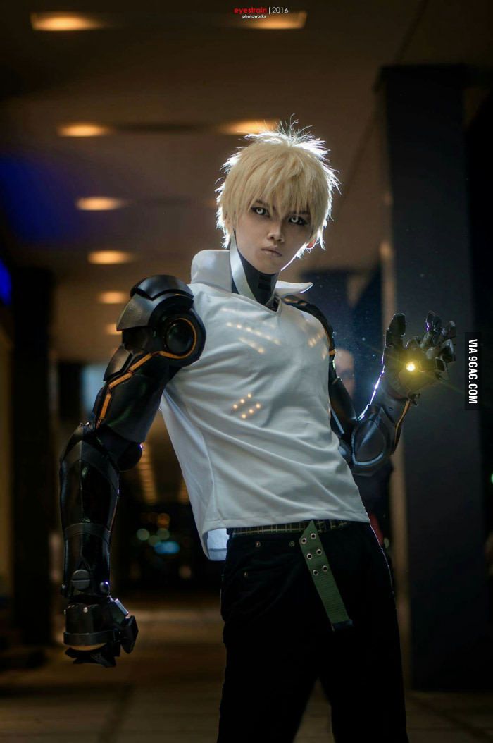 endergaming134's tweet photo. I gonna cosplay genos UwU ! https://t.co/791r6wx49N