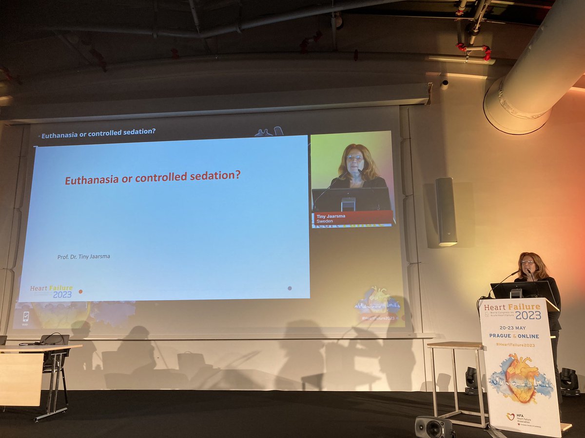 Teleyoga (@teleyogastudy) on Twitter photo Intresting and wery important topic! How to deal with end-of-life issues in heart failure. <a href="/DrJaarsma/">Tiny Jaarsma</a> #HeartFailure2023 Intresting and wery important topic! How to deal with end-of-life issues in heart failure. <a href="/DrJaarsma/">Tiny Jaarsma</a> #HeartFailure2023