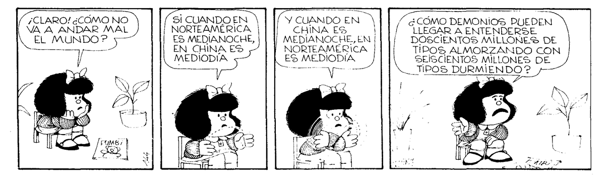 mafalda_bot's tweet photo. Vol. 1, pag. 76, 2da parte. #Mafalda #Quino https://t.co/P4zDNpIozr