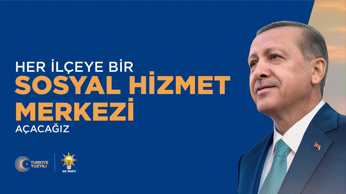 Her ilçeye bir Sosyal Hizmet Merkezi açacağız.

#DoğruAdımlarlaYolaDevam
#DoğruAdam