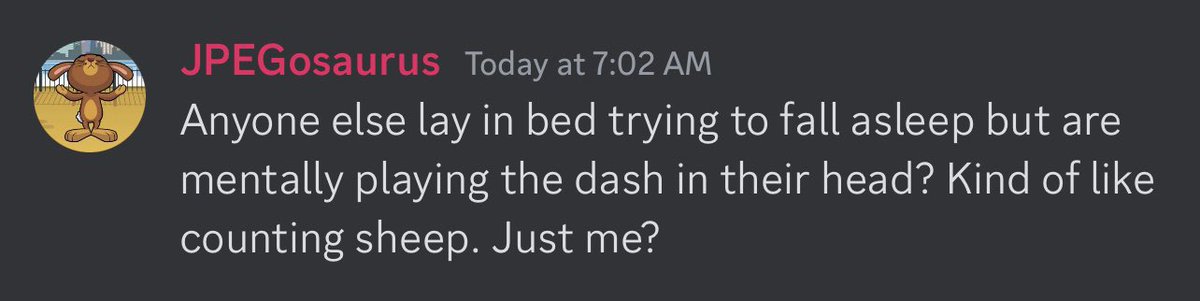 GM! 

I think we may need to add a disclaimer to the Dapper Dash description.

*Warning may cause an extreme amount of fun and potentially live in your head rent free long after your done.*