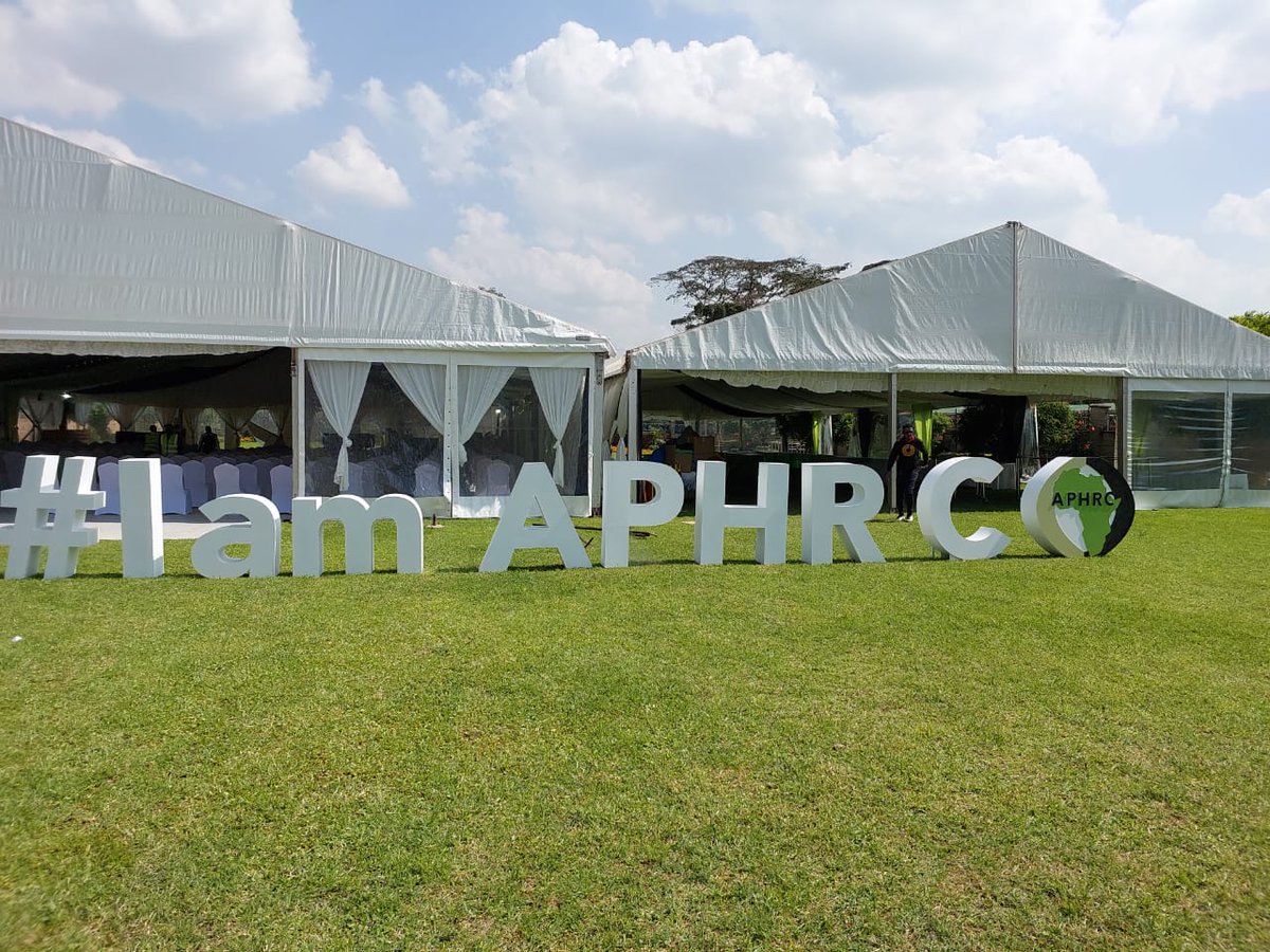 😍😍😍😍😍
#WeAreAfrica
#IamAPHRC
#APHRC20
There's a party 🎉🎉🎉🎉