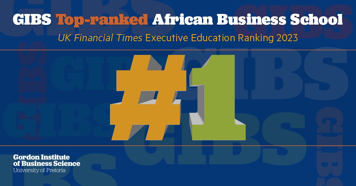 GIBS has again secured a prestigious position as one of the leading business schools in the world in the provision of executive education, according to the renowned UK Financial Times🏆

More 👉🏾 gibs.co.za/news-events/ne…

#Business #Education #FTRanking #BusinessSchools