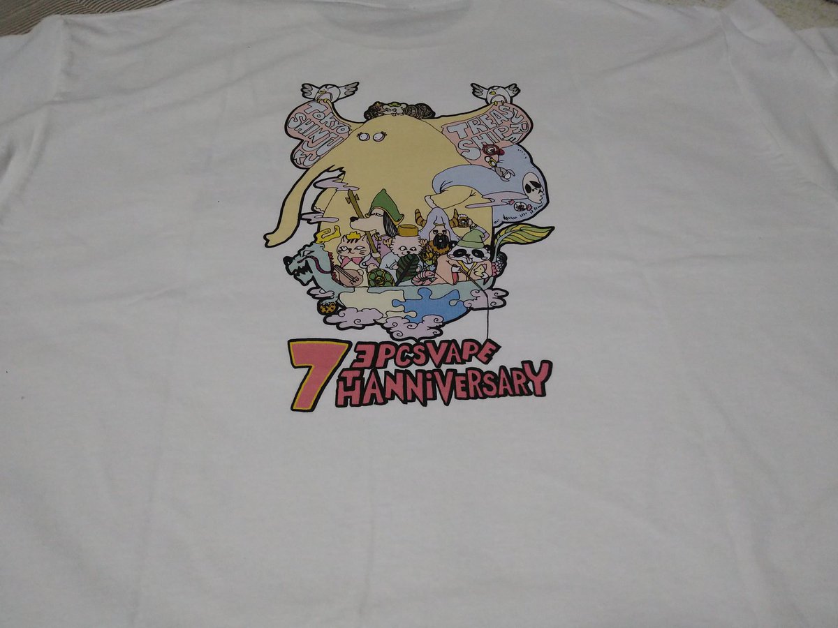 HIMMEL_vape's tweet photo. Tシャツ届いた!
#7PCS https://t.co/2biuLA8wMl