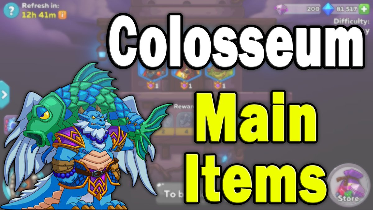 Slayer9009_YT's tweet photo. My video on the Colosseum Store and the main items are out now! Come check it out!

https://t.co/hybe5sBNWr https://t.co/57a52x33jS