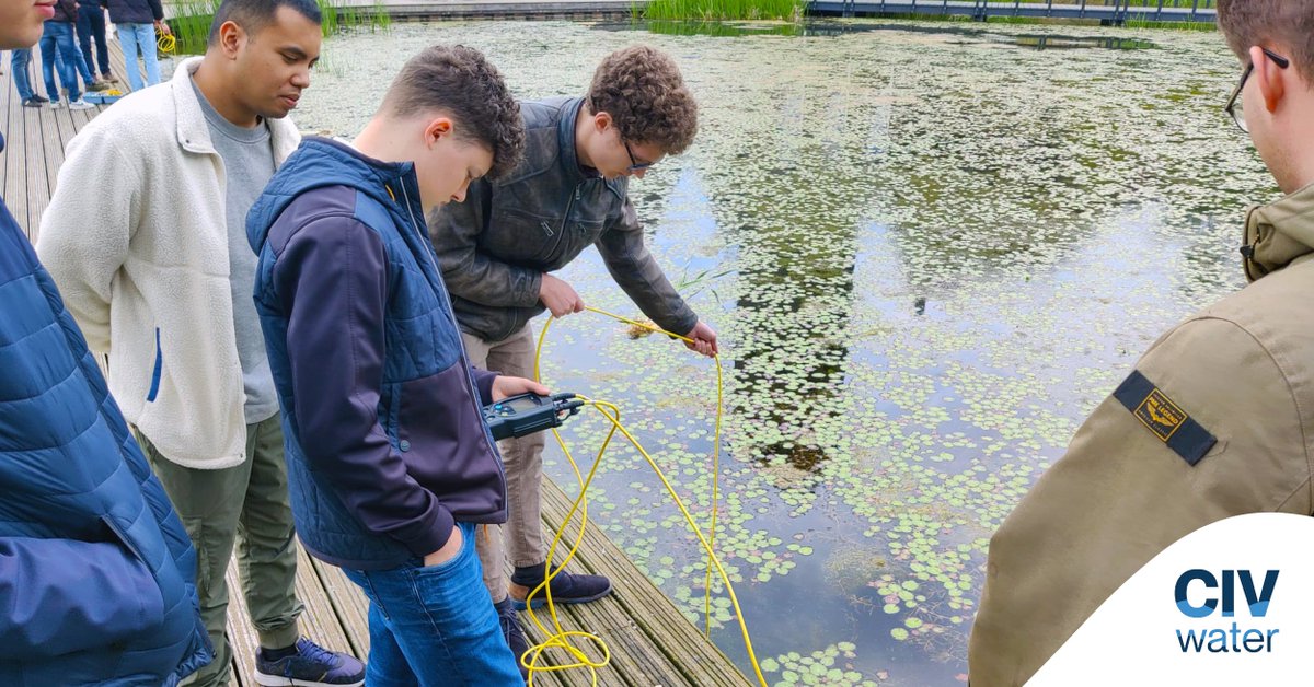 De nationale Projectweek water is weer gestart! Studenten van Noorderpoort en Deltion College gaan deze week weer los met afvalwater. Hoezo gooien we het zomaar weg? 

We wensen alle deelnemers heel veel plezier!