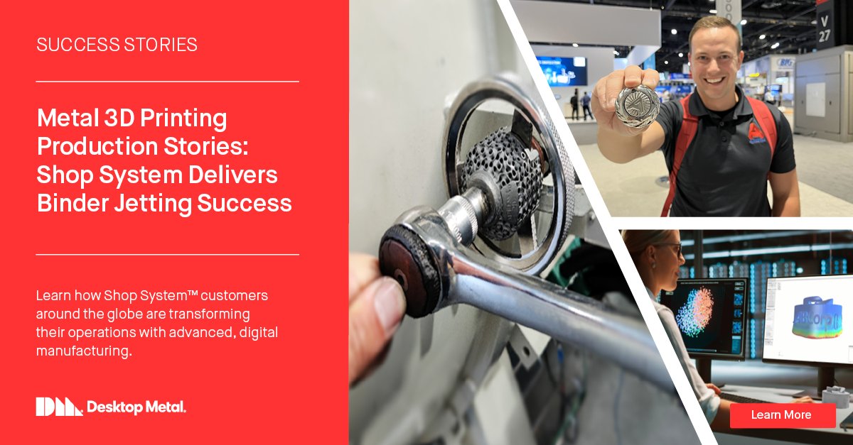 Desktop Metal on Twitter "The Shop System aims to make midvolume