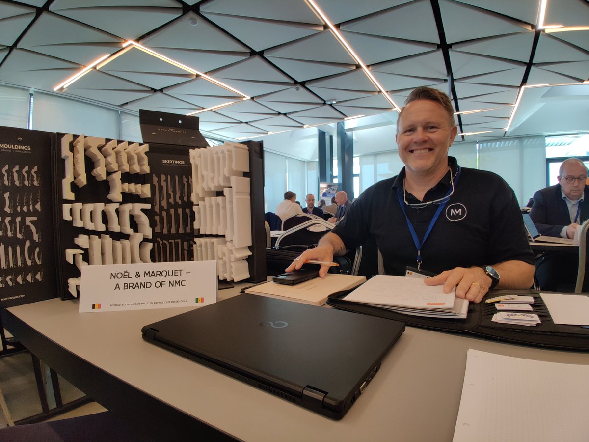 Début de la 🇧🇪#BEmissionSN 🇸🇳 organisée par <a href="/BEmissionBFTA/">Belgian Economic Mission</a> &amp; les 3 régions.  
+ de 100 entreprises dont 37 wallonnes participent aux centaines de rdv #B2B, 1ers contacts des 🤝économiques entre les 2 pays.
❓Pourquoi faire du #Sénégal son partenaire🌍? 
➡️bit.ly/3MnUV1L