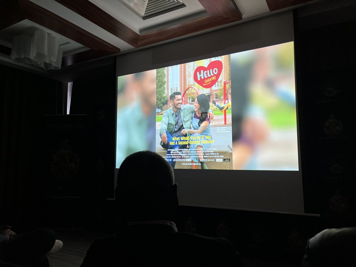 thetho's tweet photo. So amazing to screen @WatchHelloAgain at a screening https://t.co/Dt7xaPSCiS
