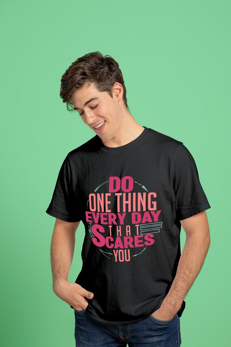 GauravS81289293's tweet photo. Do one thing every day that scares you

#scares #everyday_is_halloween #scary #scares_me_sometimes #every_day #nothing #gift #spooky #quote #motivational #typography #inspire #motivation #quotes #halloween #teepublic #tshirt

Visit my store to buy one.

https://t.co/O3bSuKMJhC https://t.co/57IDui3kPt