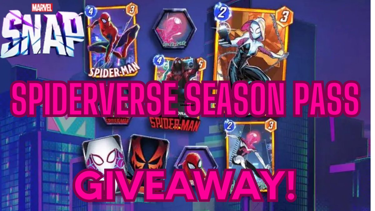 🔥5x Ghost-Spider Season Pass GIVEAWAY with a  GRAND PRIZE‼️1 Grand Prize Winner will get Nebula AND EVERY Token Tuesday this Season 👀
✅Subscribe on YouTube! (shorturl.at/iwTU)
✅Follow, Like, and Retweet 
✅Reply: Which Snap Content Creator you want to see on a Pod? 🔽