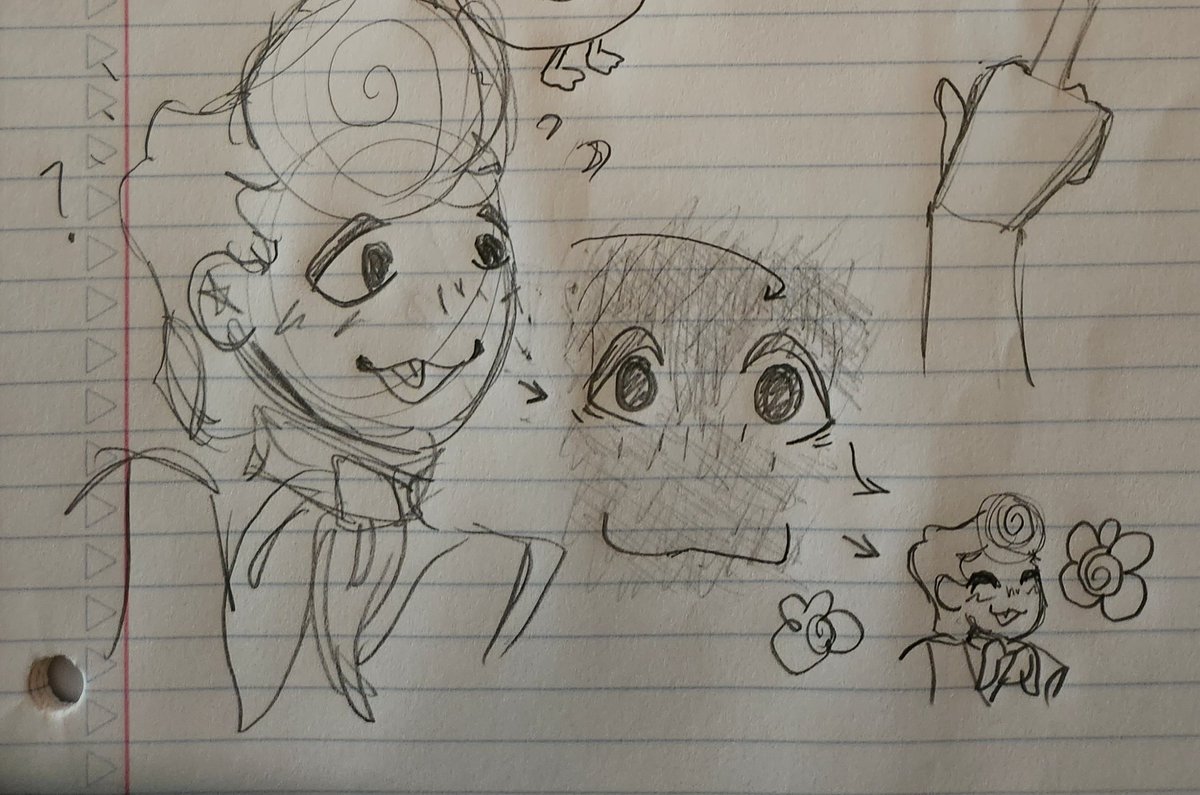 ghosty_starz's tweet photo. Doodles from class! 

#welcomehome https://t.co/Qj43vinMq2