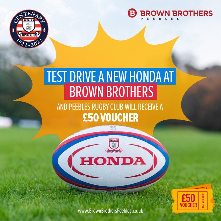 Take a test drive &amp; support your Club #Pitchero
peeblesrfc.org/news/take-a-te…