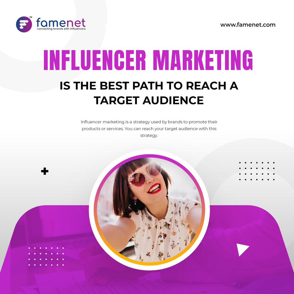 FameInfinity_'s tweet photo. Influencer marketing is the best path to reach a target audience
Influencer marketing is a strategy used by brands to promote their products or services. You can reach your target audience with this strategy.

Visit : https://t.co/tWPX9kjRdt