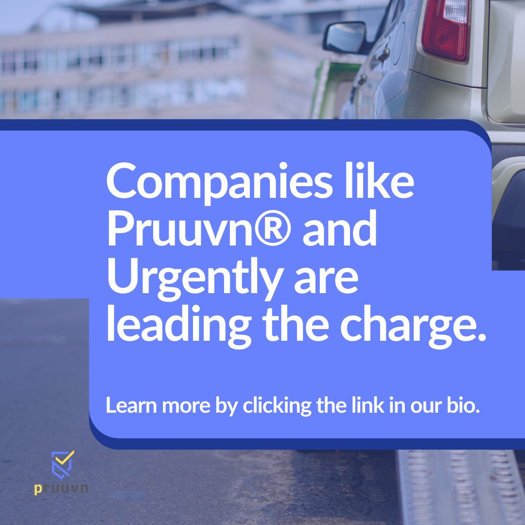 pruuvn's tweet photo. In a roadside emergency, trust matters! With Pruuvn®'s blockchain-based credential verification system, towing becomes faster, easier, and safer. Partnered with Urgently, they dispatch qualified pros to your aid. Discover how Pruuvn® is revolutionizing towing safety (link in bio) https://t.co/CHRClR1YfG