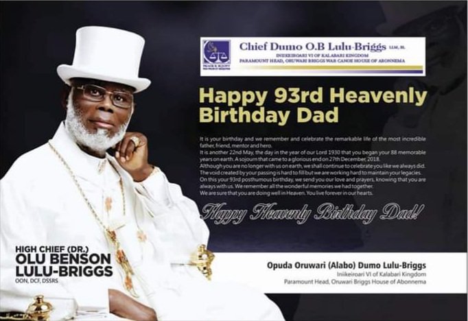 What a legend!
Wit a reach so long he still blesses from the grave.
Your legacy lives on,
Your life brought light to many.

A man of soul whom thru his lifestyle taught us how to value humanity.
You are sorely missed.

Happy 93rd Post Humorous Birthday Opuda.

#foreverinourhearts