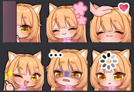 nyanyaehe's tweet photo. Will anyone be interested if i open an emotes commission? 🥺 https://t.co/mJxaqiQunt