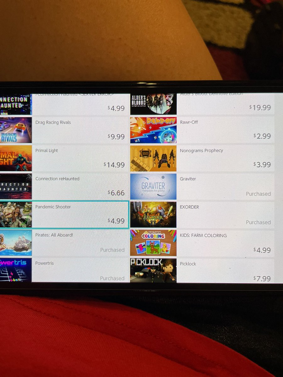 skibear86's tweet photo. @NoGravity_Games It doesn’t show free for me https://t.co/FW1IpvxxTg
