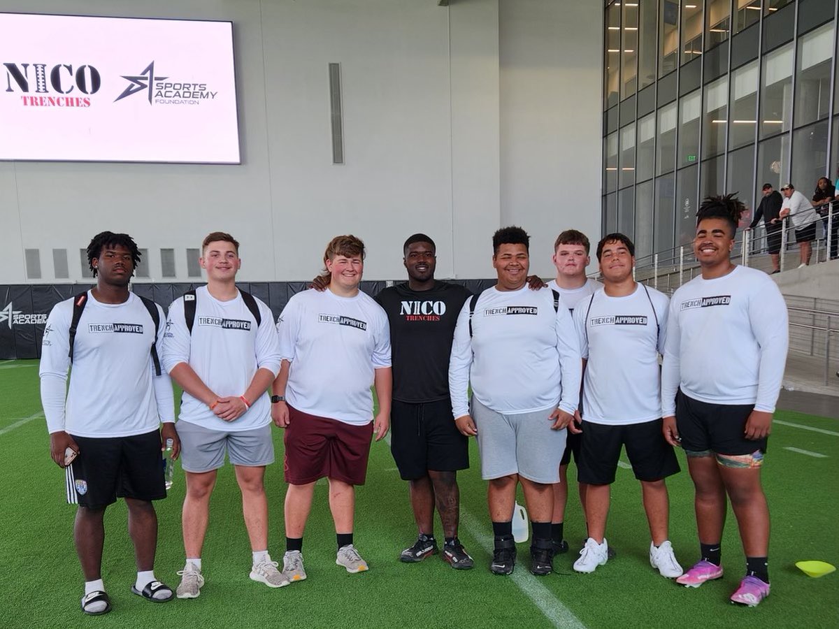 Dnisius_094 (@andrewnisius) on Twitter photo Glad I had the opportunity to attend <a href="/NICO_Trenches/">NICO TRENCHES | Linemen Training, Camps & Recruit.</a> with the crew. <a href="/DylanRoemisch88/">Dylan Roemisch</a> <a href="/dylanwalters07/">Dylan Walters</a> @Jwillskii <a href="/BobeyEvis/">Evis Bobey</a> <a href="/BigWillRuehl75/">Will Ruehl</a>
Getting ready for sophomore year. Glad I had the opportunity to attend <a href="/NICO_Trenches/">NICO TRENCHES | Linemen Training, Camps & Recruit.</a> with the crew. <a href="/DylanRoemisch88/">Dylan Roemisch</a> <a href="/dylanwalters07/">Dylan Walters</a> @Jwillskii <a href="/BobeyEvis/">Evis Bobey</a> <a href="/BigWillRuehl75/">Will Ruehl</a>
Getting ready for sophomore year.