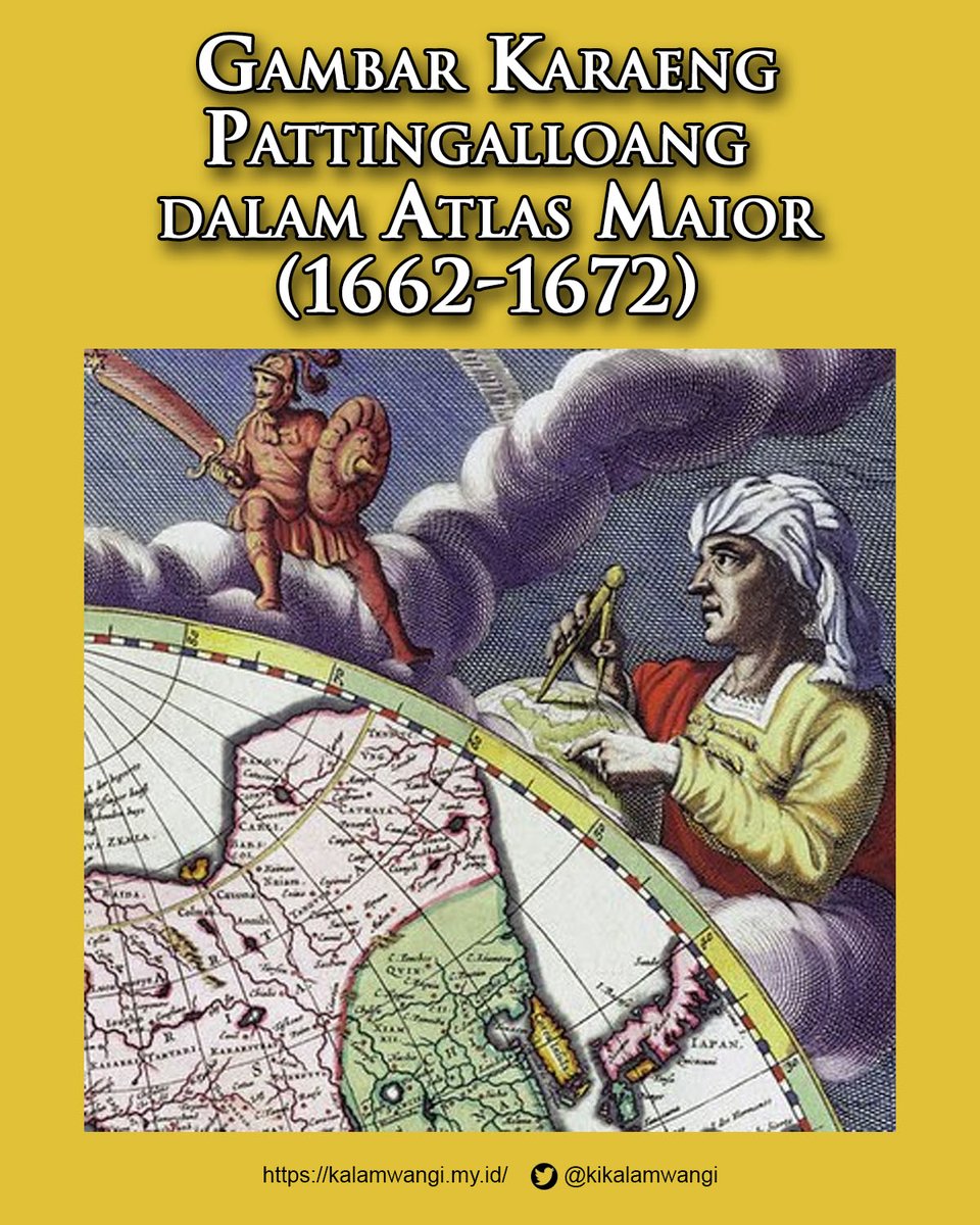 kikalamwangi's tweet photo. Atlas Maior yang dibuat kartografer Belanda, Joan Blaeu, secara luas dianggap sebagai mahakarya Zaman Keemasan kartografi Belanda.

Gambar Karaeng Pattingalloang dalam Atlas Maior (1662-1672) https://t.co/SBpGPzBdgX https://t.co/agxVOmInDc