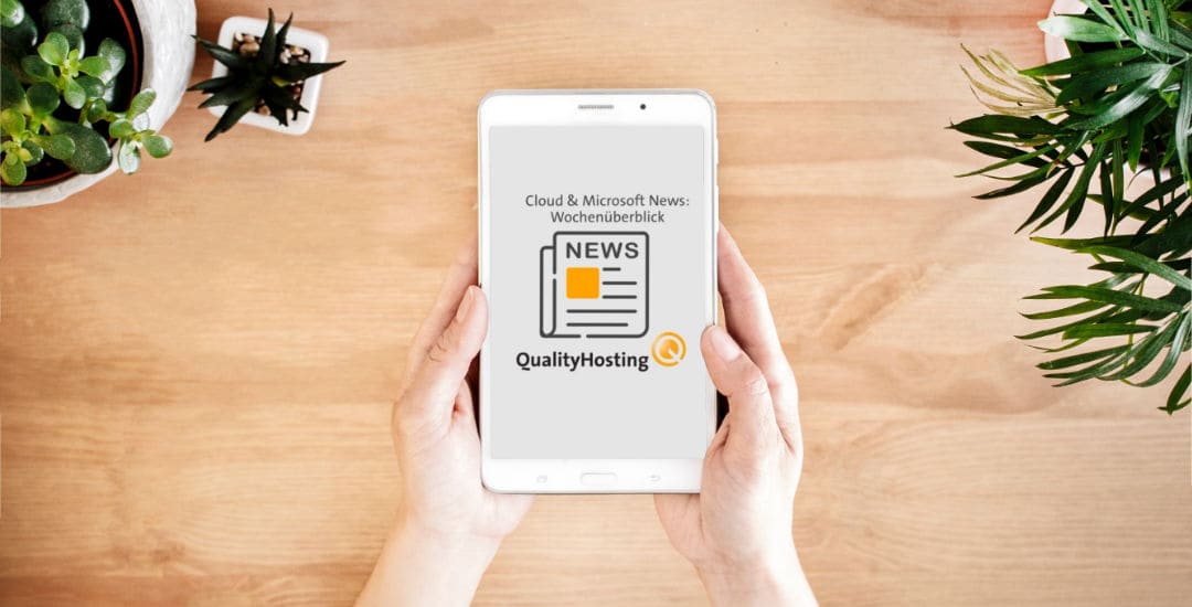 Die neusten Infos aus der #Microsoft, #Cloud und #Office Welt:    

- AI-Update für Bing und Edge
- Schnittstelle zwischen Outlook und Gmail  
- Verbesserte Suche für Chats und Kanäle in Teams
   
Jetzt lesen: go.qualityhosting.de/3150-tw