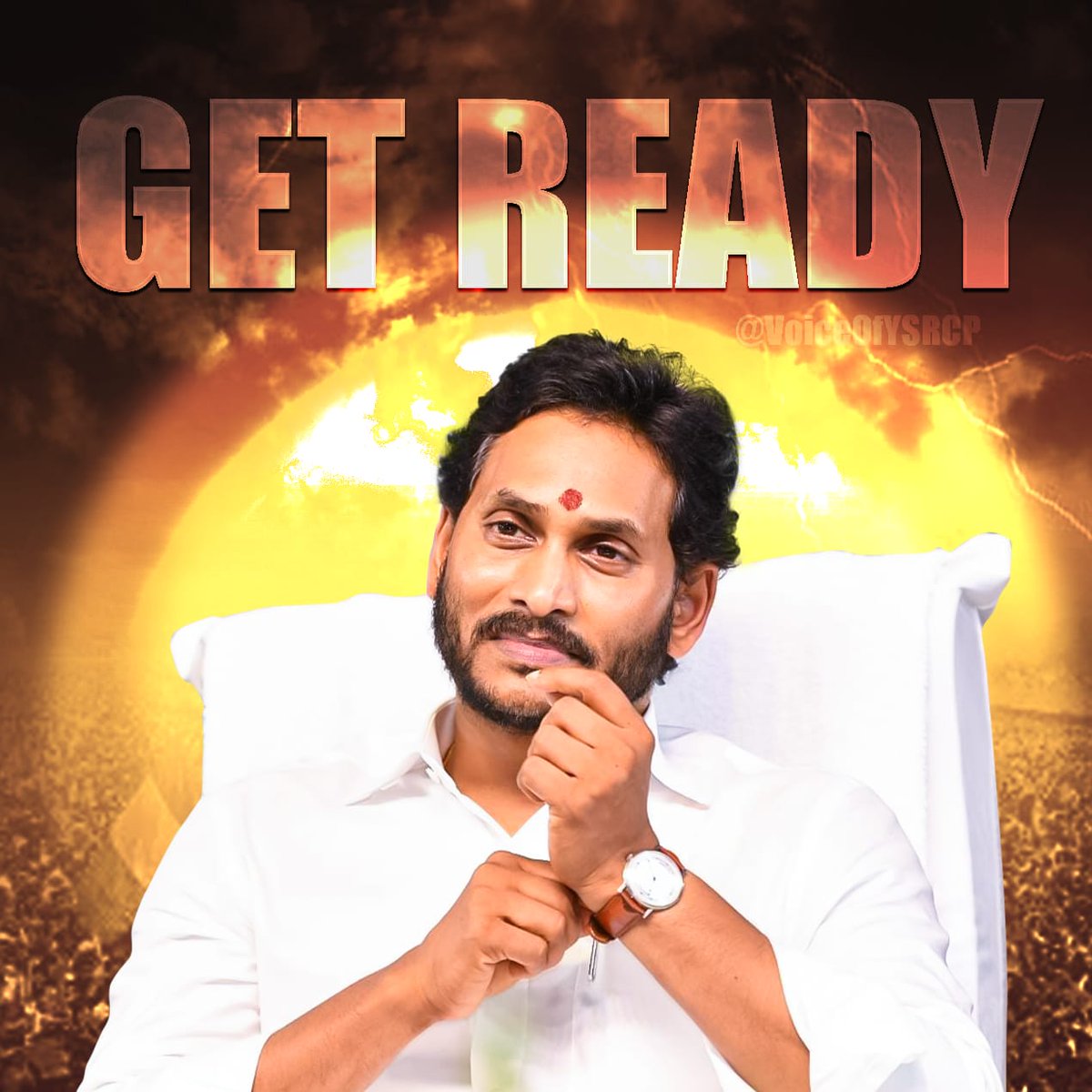 TeamJaganArmy's tweet photo. ఈ యుద్ధం 2024 లో ప్రజా పాలకుడికి, పెత్తందారులకి మధ్య జరగబోతోంది 💥🙌

#YSRCPAgain2024 https://t.co/gO7o53aThx