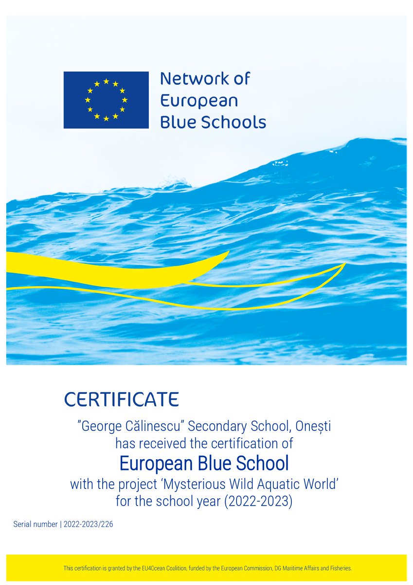 #EU4Ocean #EUBlueSchools #OceanLiteracy