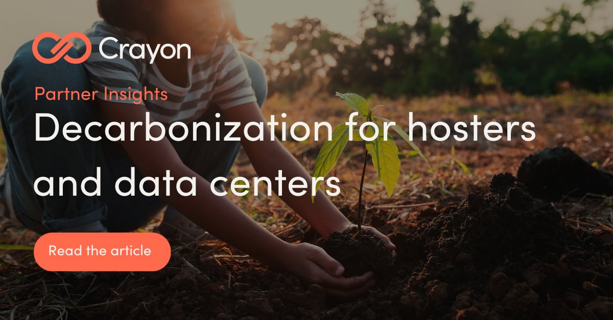 As the IT industry moves towards sustainability, hosters, and data center providers play a crucial role in helping their customers. Here’s how to get on board with carbon accounting and lowering your carbon impact: bit.ly/3pTBZAe #Decarbonization #SustainableIT #ActNow