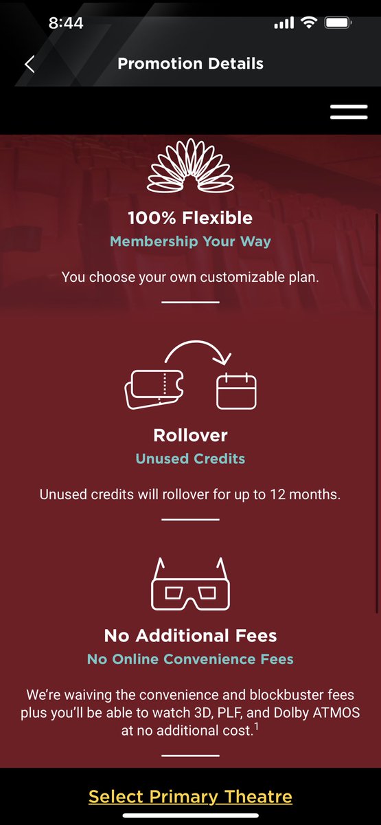 destluck13's tweet photo. @CMXCinemas It’s very misleading to put no convenience fees for Passport members and then charge them. Every other membership I’ve seen that says they waive them always waive them. https://t.co/wuIc07mYk3
